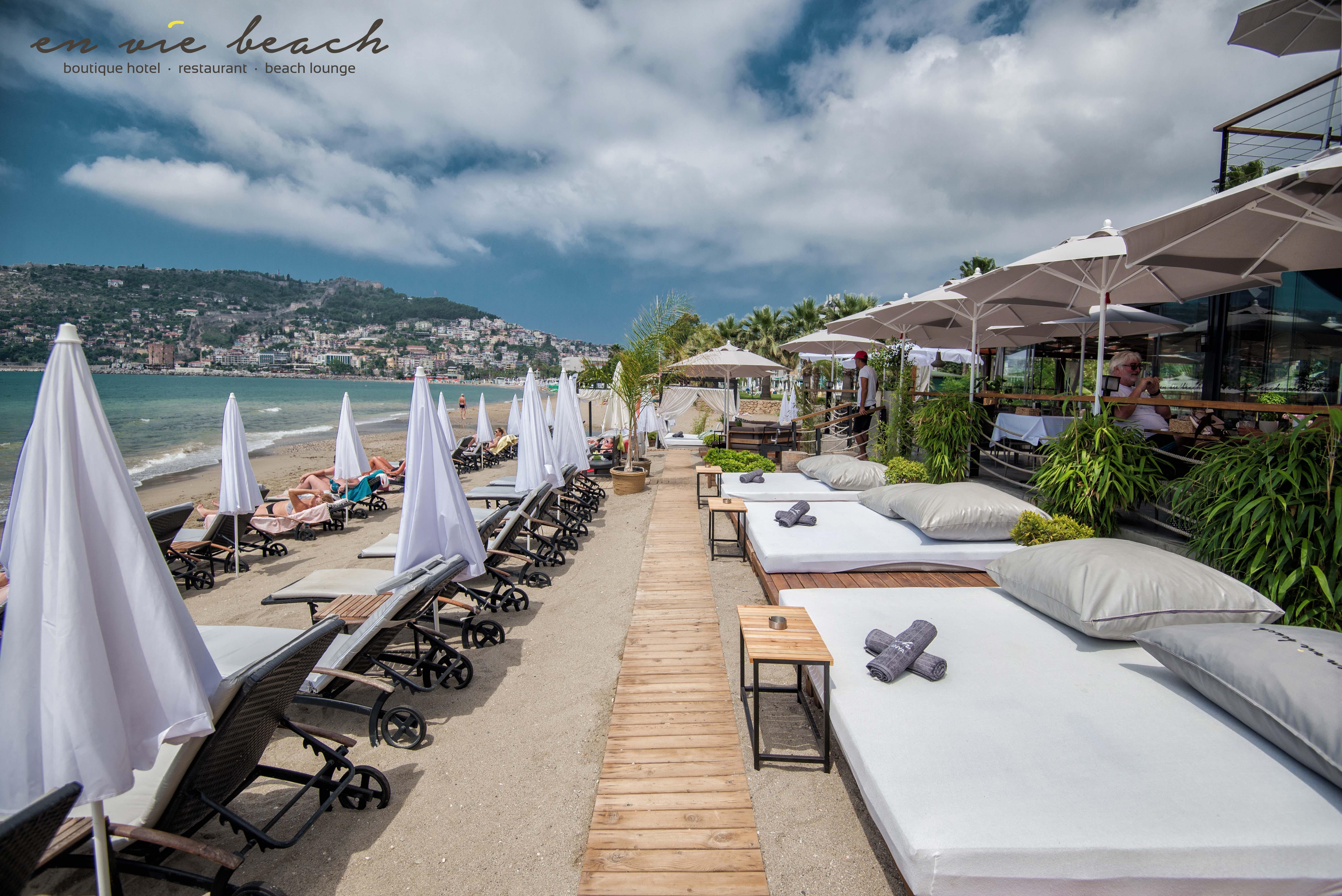 En Vie Beach Boutique Hotel - Adults Only Alanya Kültér fotó
